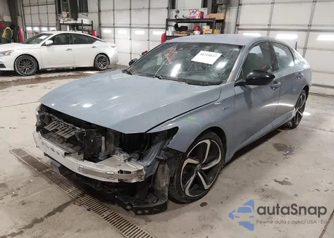 2022 Honda Accord Hybrid Sport from USA, damaged, VIN 1HGCV3F26NA033760
